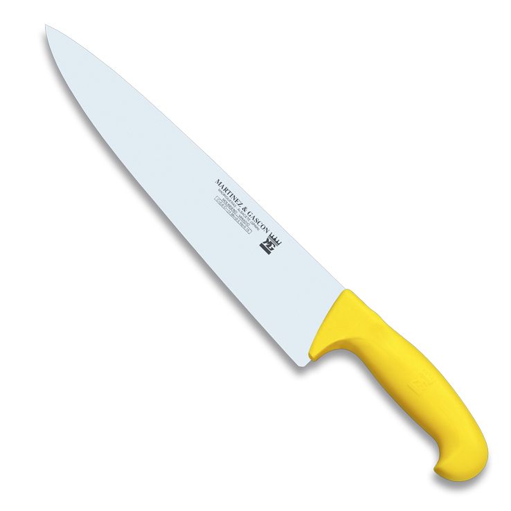 Cuchillo carnicero con hoja puntiaguda de 30 cm y mango de polipr...