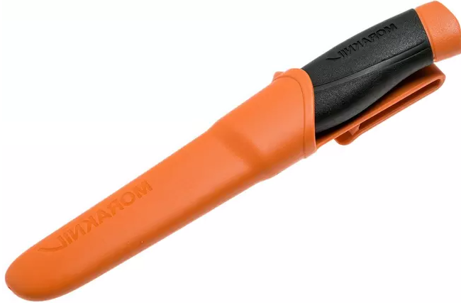 Cuchillo bushcraft Morakniv Companion Heavy Duty Burnt Orange 13260