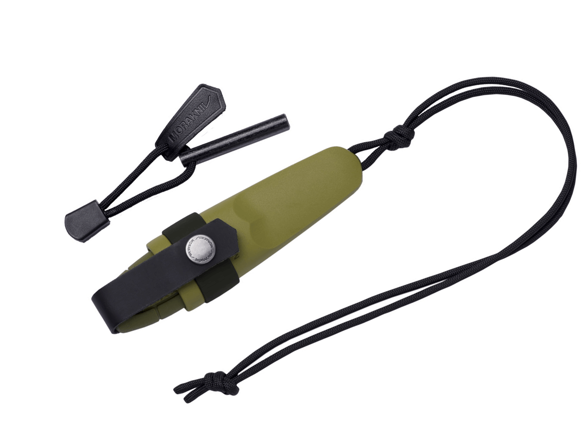 Cuchillo de cuello Morakniv Eldris Green con kit. 12633