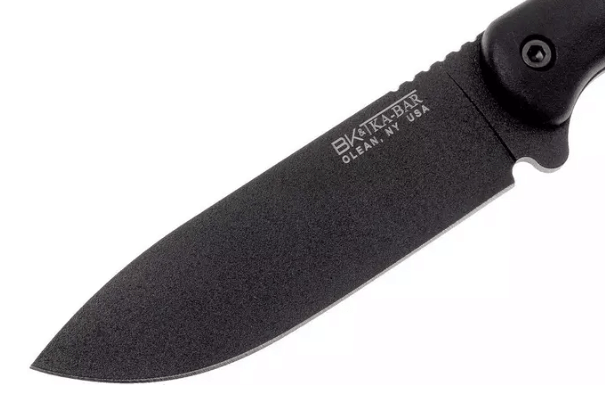 Cuchillo Ka-Bar Becker Short BK16 con hoja drop point de 11 cm + juego empuñaduras + funda