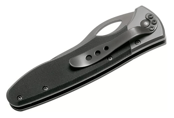 Canivete Ka-Bar Agama Folder 3076 - lâmina clip point de 9,5 cm em aço inoxidável