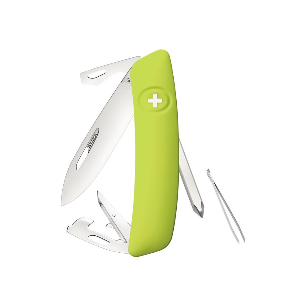 Navaja multiusos Swiza D04 Moss con 11 funciones KNI.0040.1080