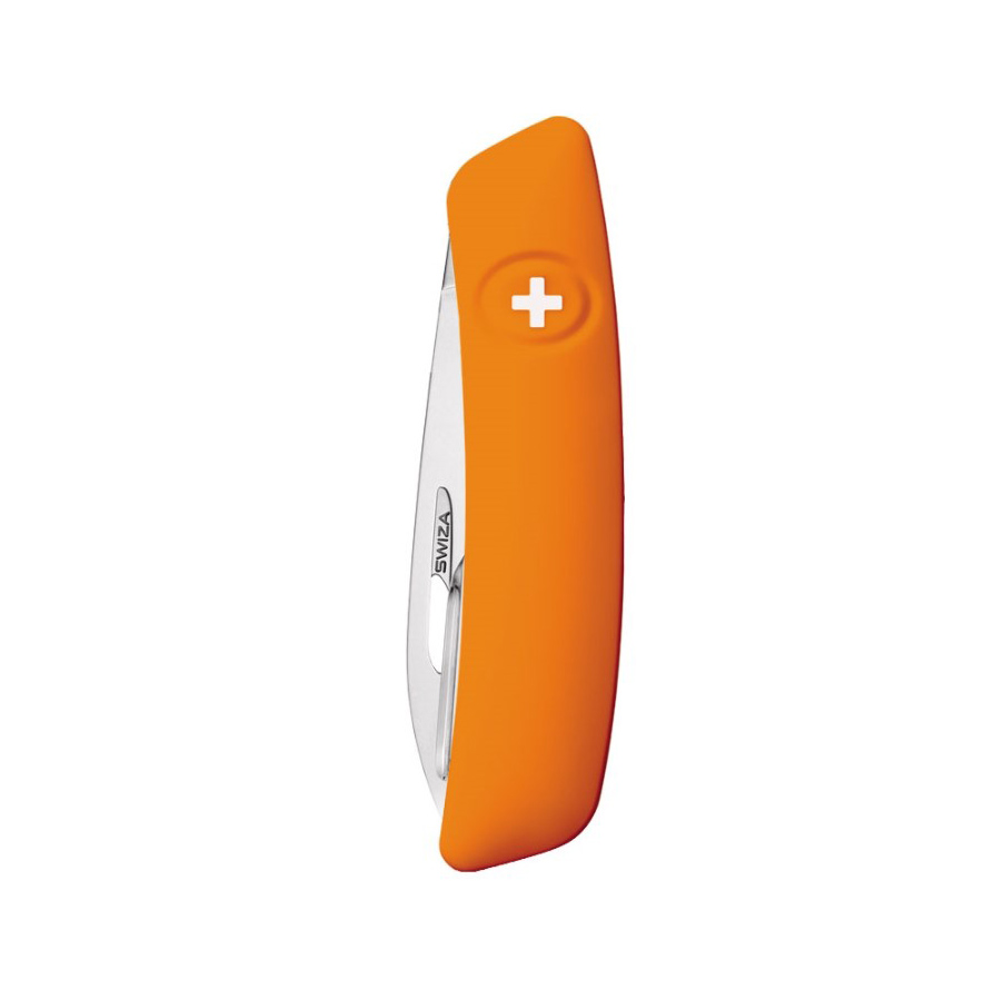 Couteau polyvalent Swiza D02 orange avec 6 fonctions KNI.0020.1060