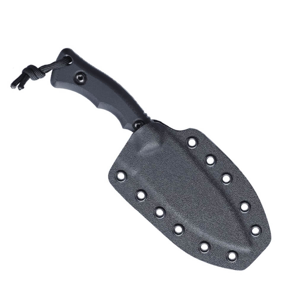 Couteau tactique CRKT Bugsy noir 3605KV Dentelé avec poignée G10 noire