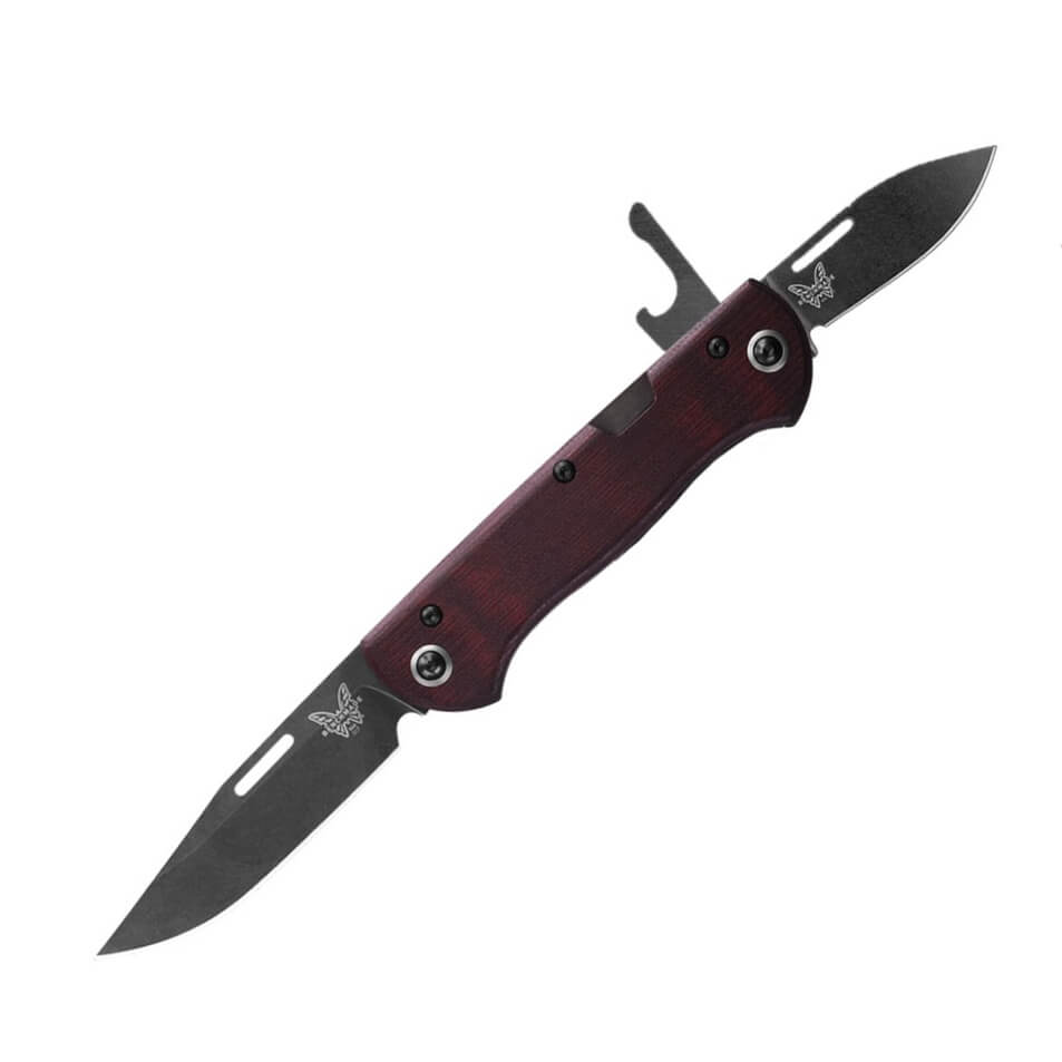 Navaja de bolsillo Benchmade Weekender 317BK-02 con mango de mica...