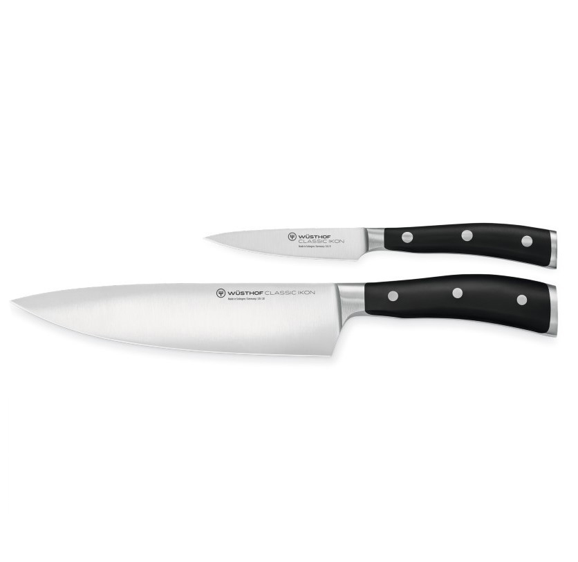 Estuche de cuchillo de chef y puntilla forjados Wusthof Classic I...