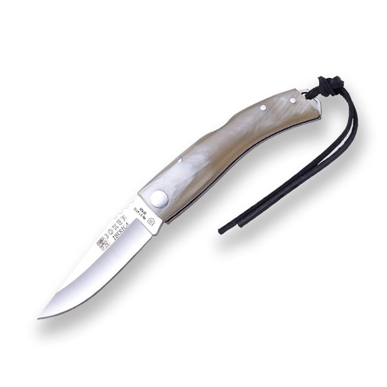 Navaja de bolsillo Joker Iberica con mango de asta de toro y hoja...