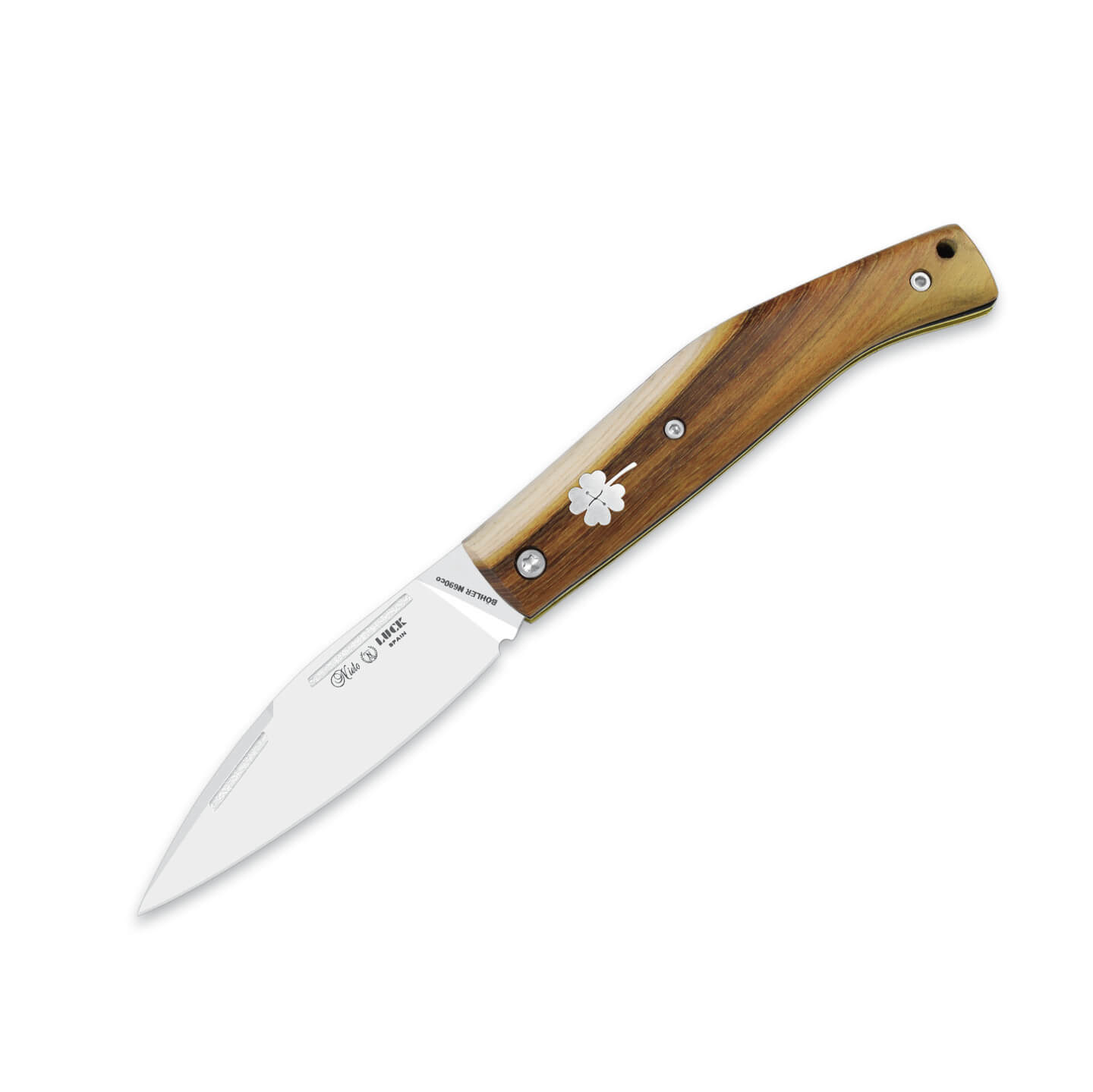 Navaja de bolsillo Nieto Luck con hoja de 8 cm y mango de madera ...