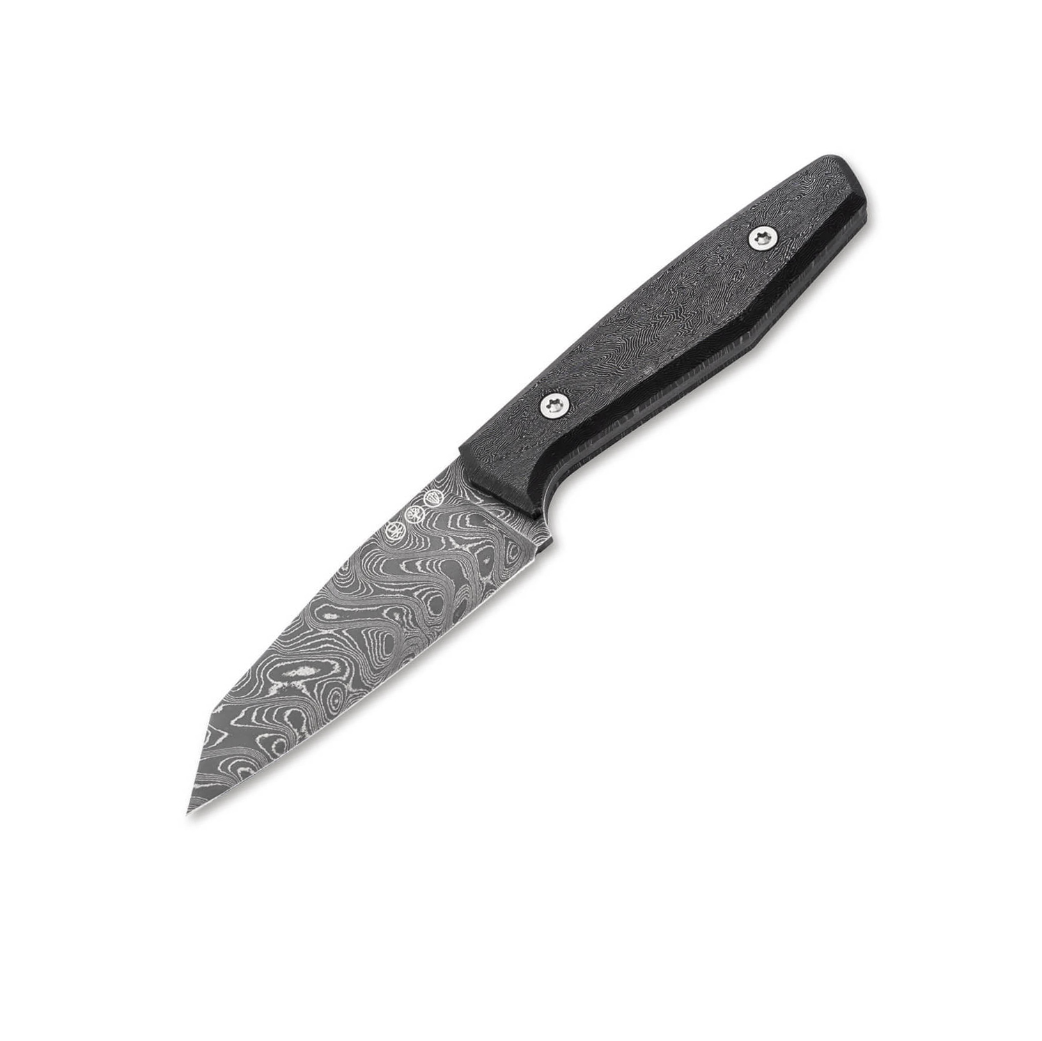 Cuchillo Daily Knives AK1 Damast de Boker con mango de acero al c...