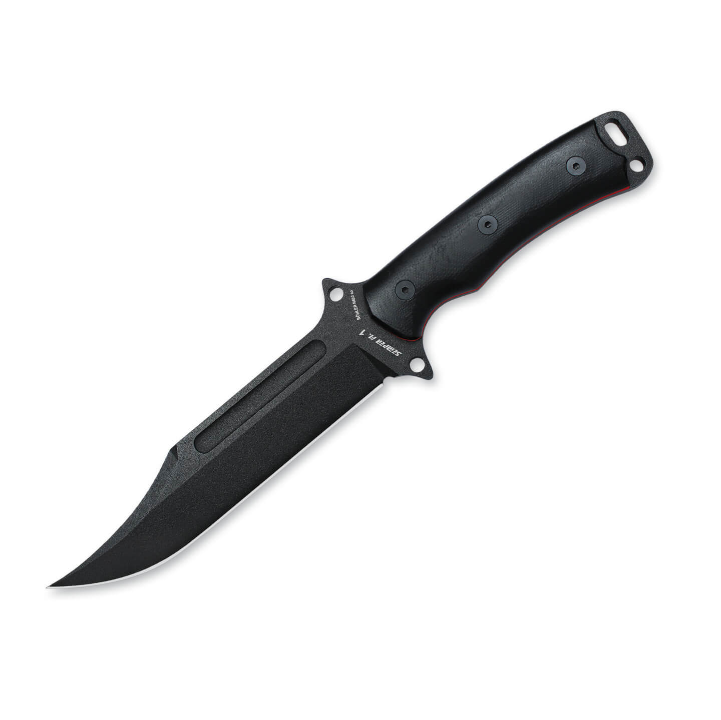 Cuchillo militar Nieto Semper Fi 1 con mango de G10 negro y hoja ...