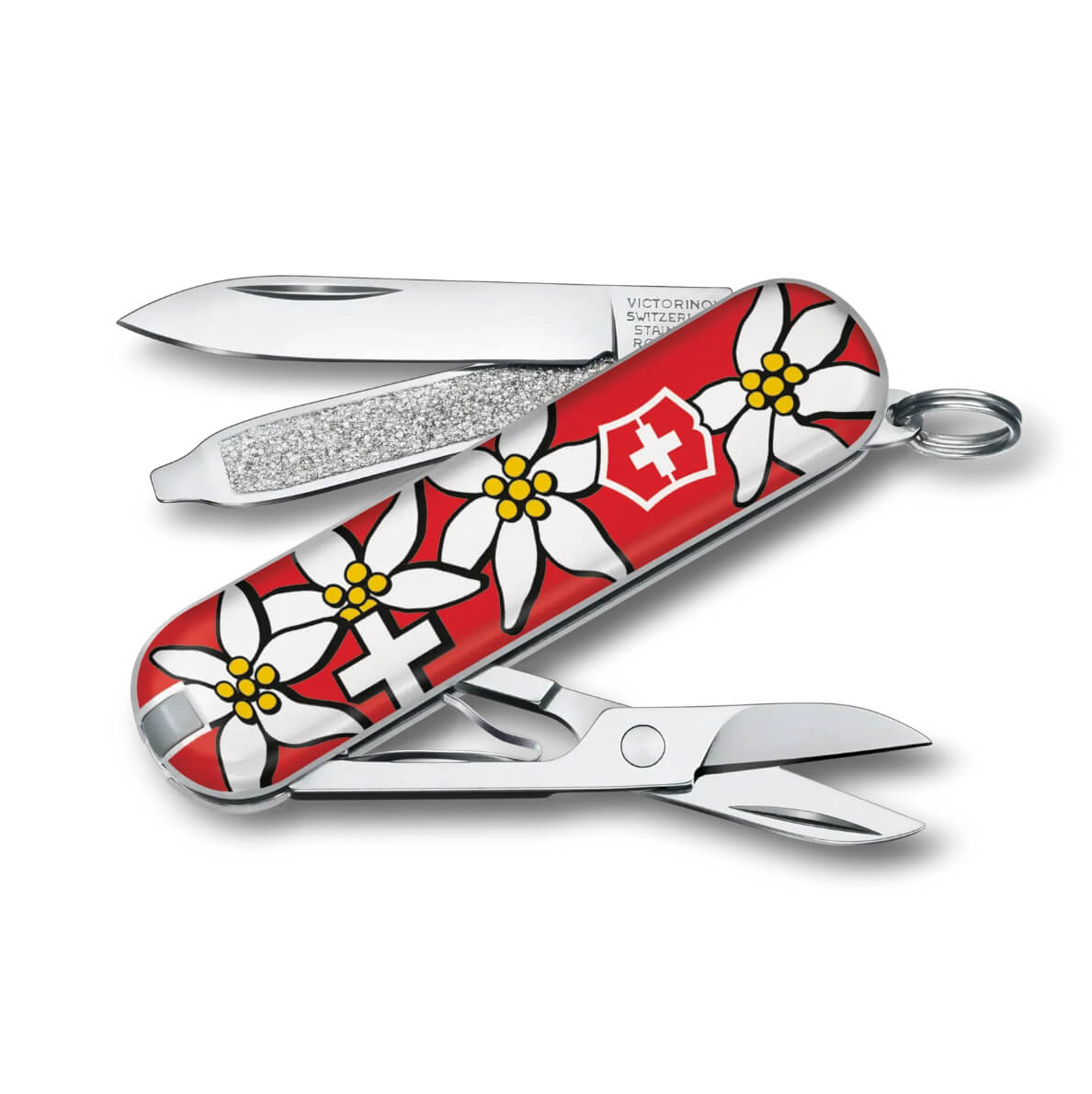 Navaja Suiza Victorinox Classic SD Edelweiss con 7 funciones