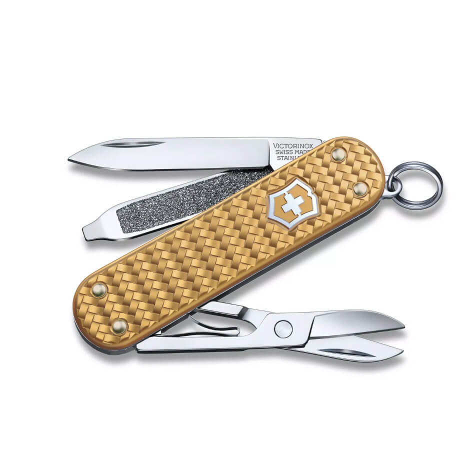 Navaja Suiza Victorinox Classic SD Precious Alox Dorado
