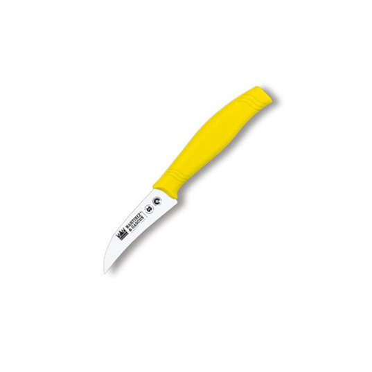 Cuchillo mondador curvo con hoja de 7,5 cm y mango de polipropile...