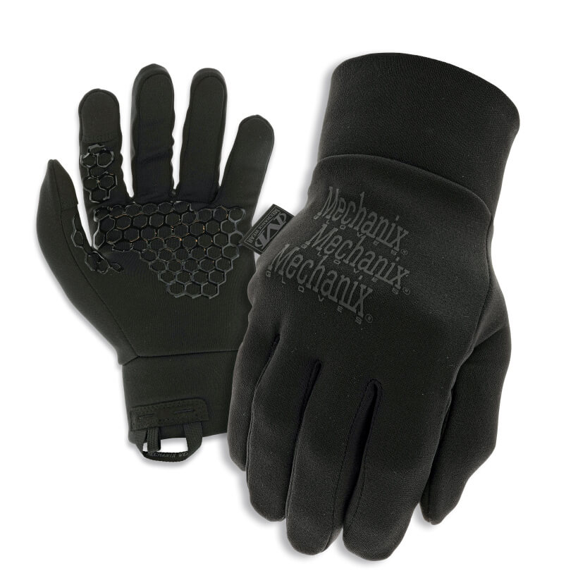 Guantes tácticos mechanix coldwork covert base layer negros talla...