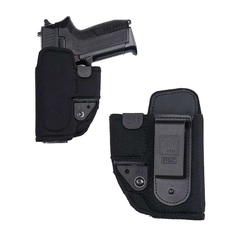 Funda interior universal de neopreno negro GK para arma automátic...