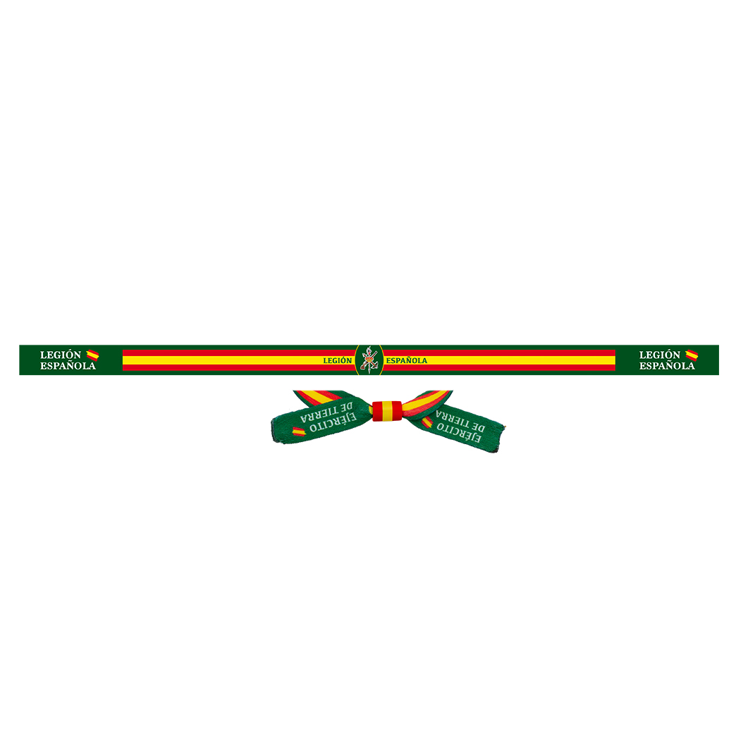 Pulsera de tela Legión Española