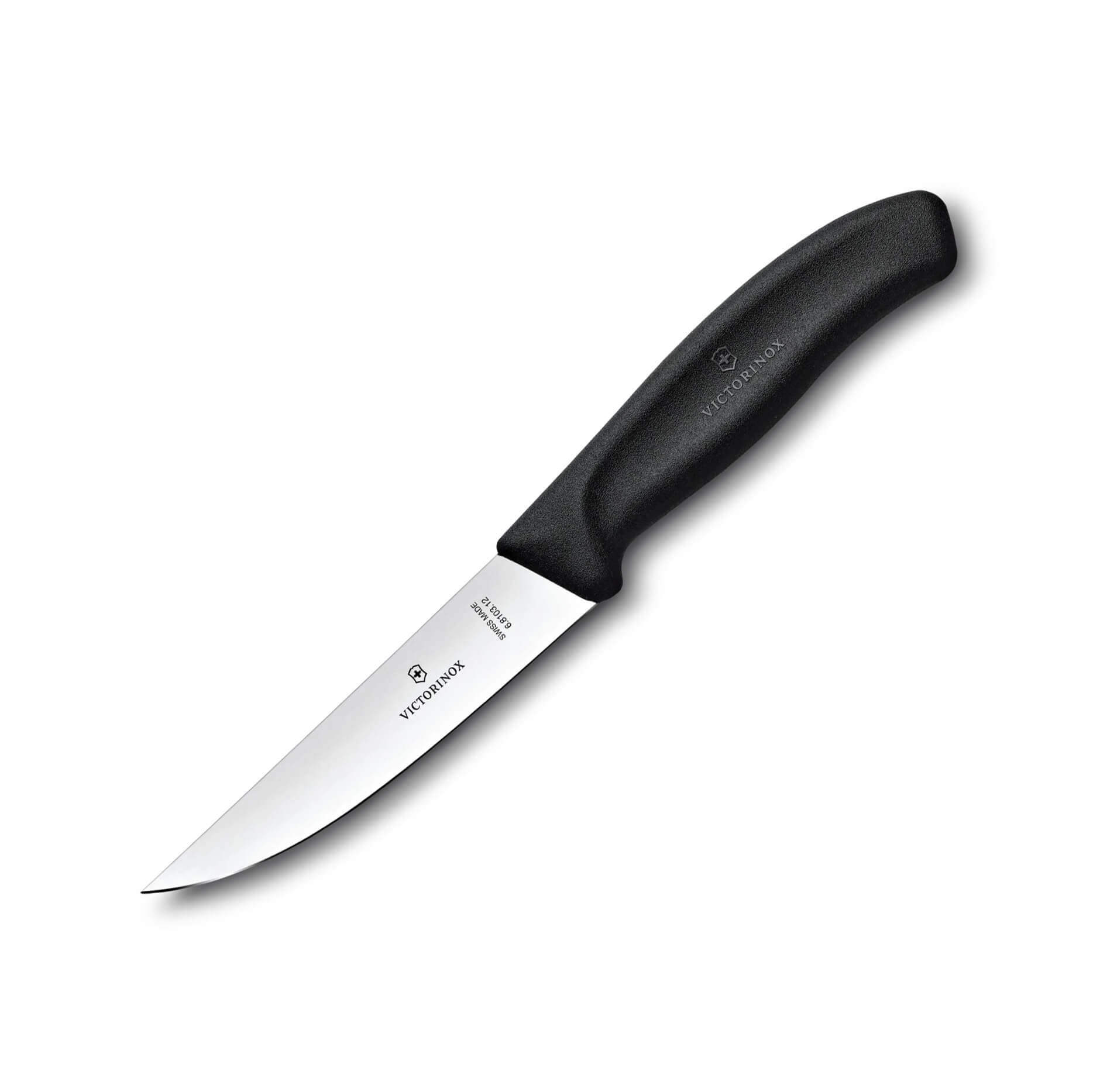 Cuchillo para trinchar Victorinox de mango negro con hoja de 12 c...