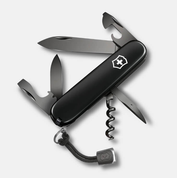 Navaja Suiza Victorinox Spartan Onyx Black con 13 funciones