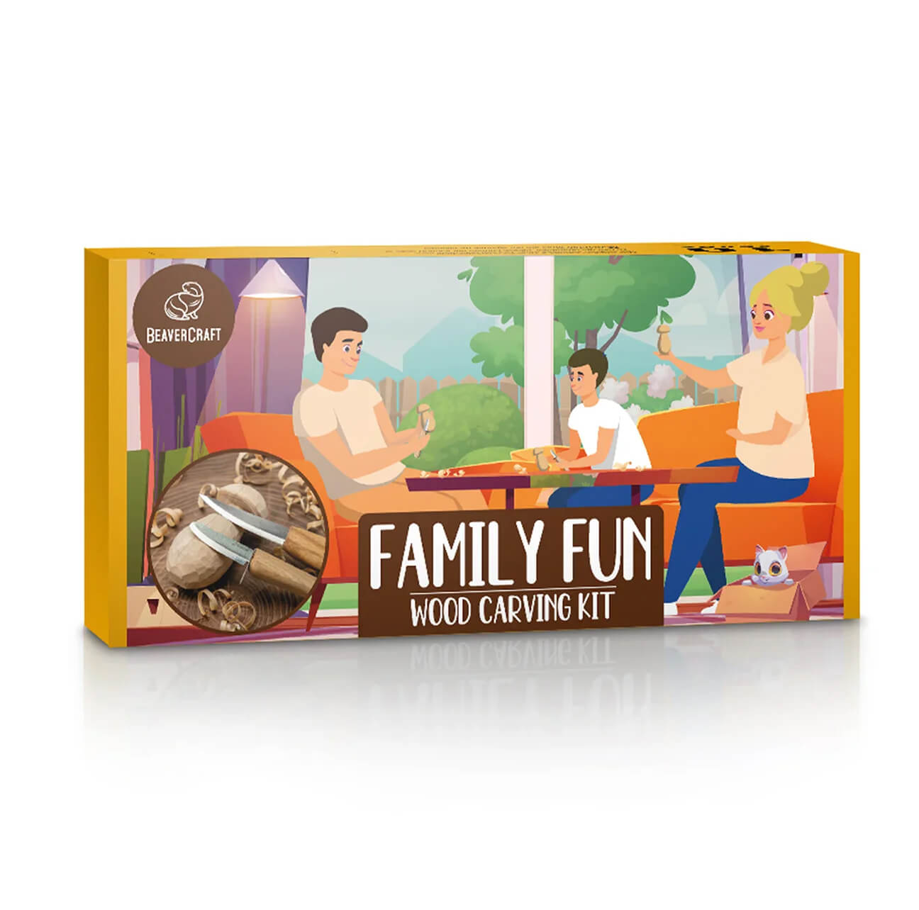 Kit de tallado familiar de BeaverCraft
