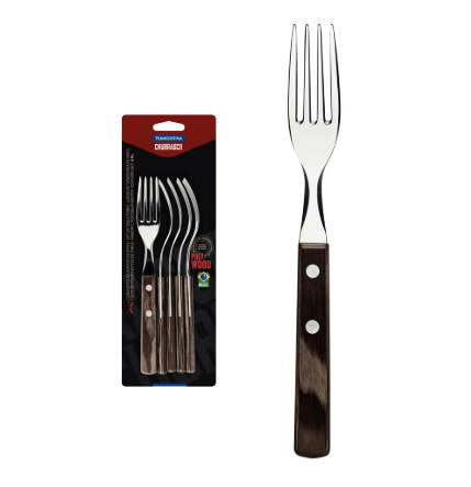 Set de tenedores para barbacoa con 6 piezas Tramontina