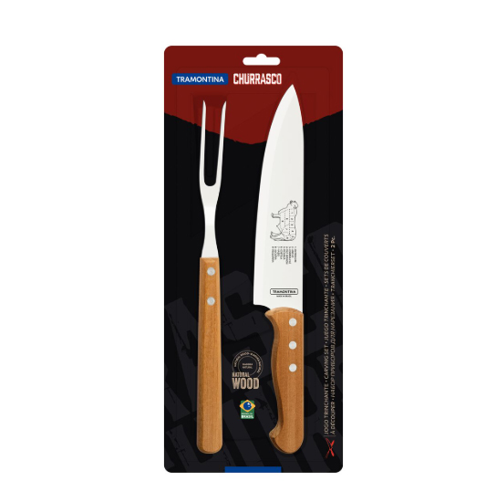 Barbecue set with 2 pieces Tramontina