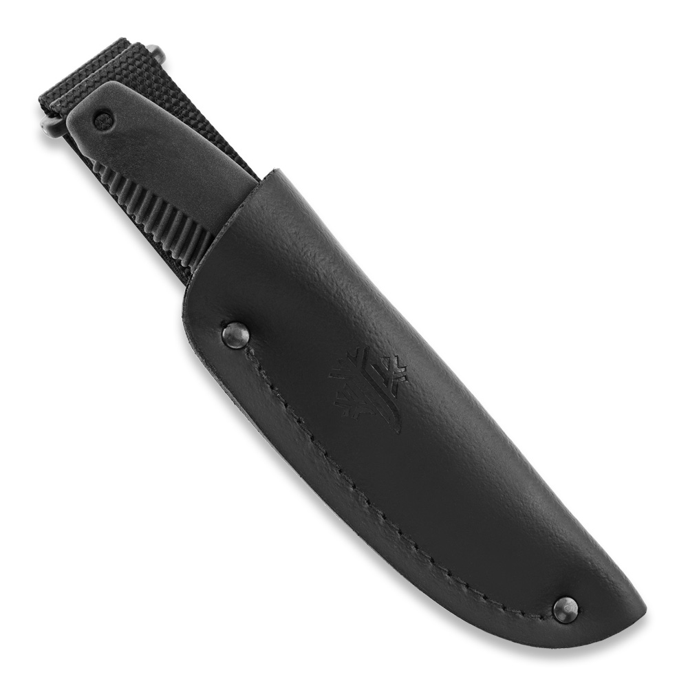 Cuchillo de supervivencia Peltonen M23 Ranger Cub con funda de piel