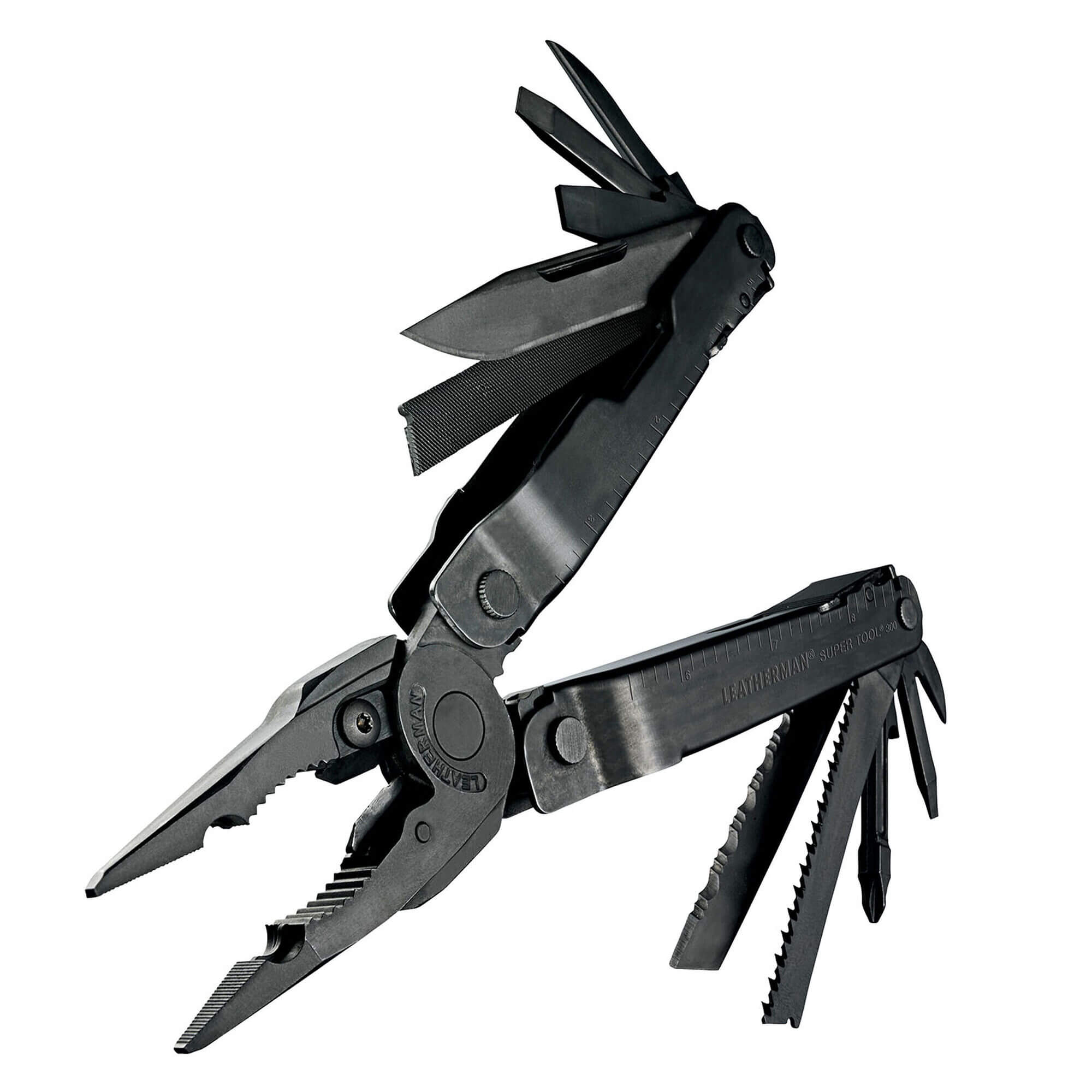 Leatherman Super Tool 300 Schwarzes 19-fach Multifunktionswerkzeug