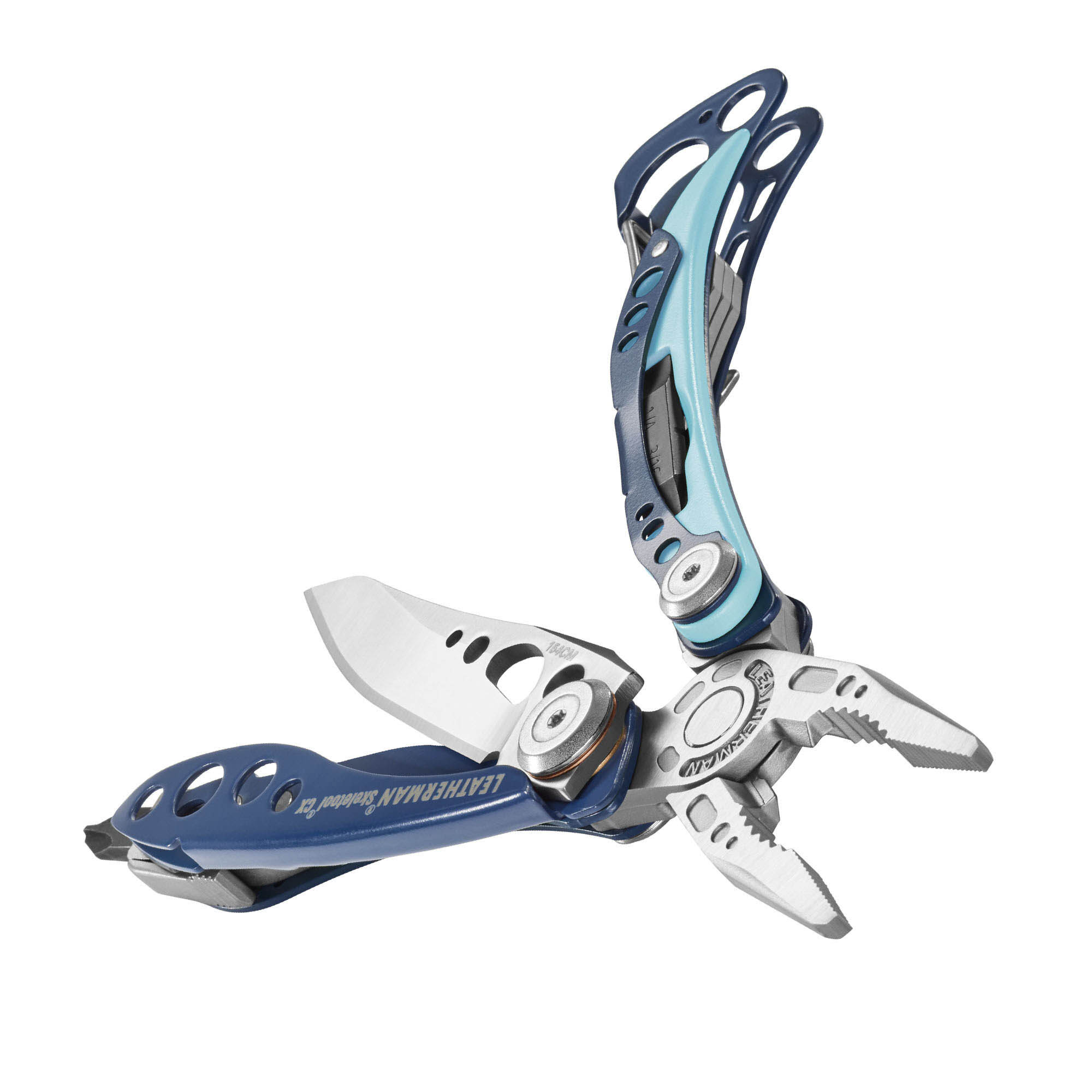 Herramienta multiusos Leatherman Skeletool CX nightshade con 7 usos