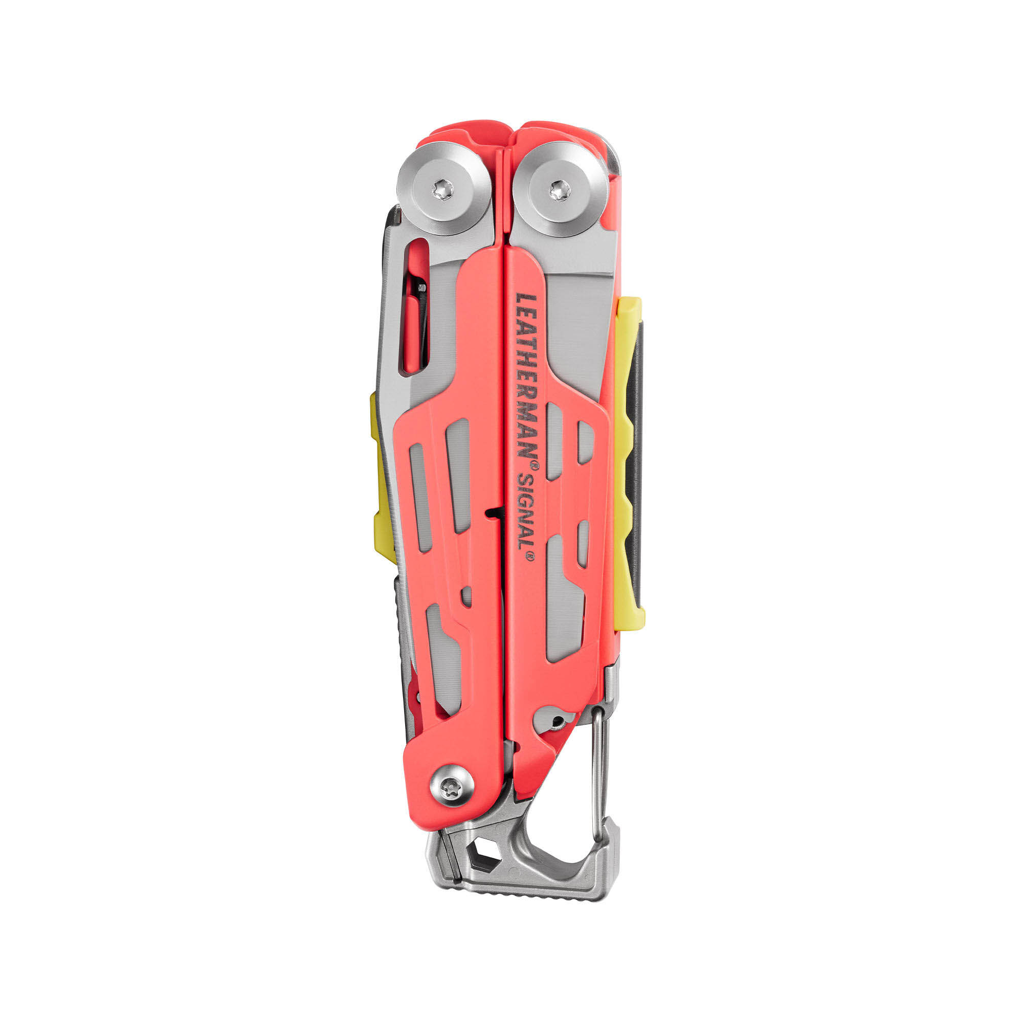 Alicate multiusos Leatherman Signal Guava  con funda de nylon negro