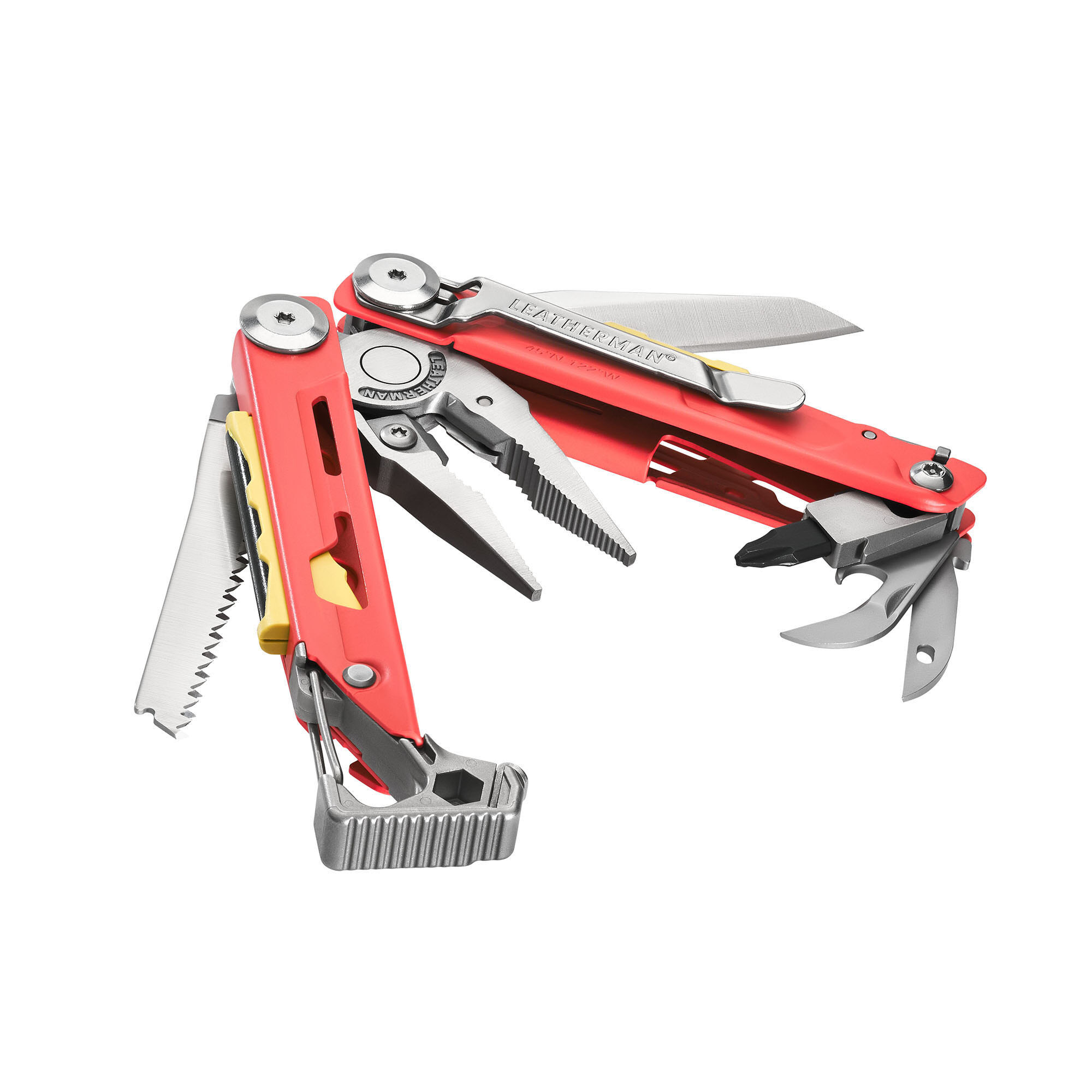 Alicate multiusos Leatherman Signal Guava  con funda de nylon negro