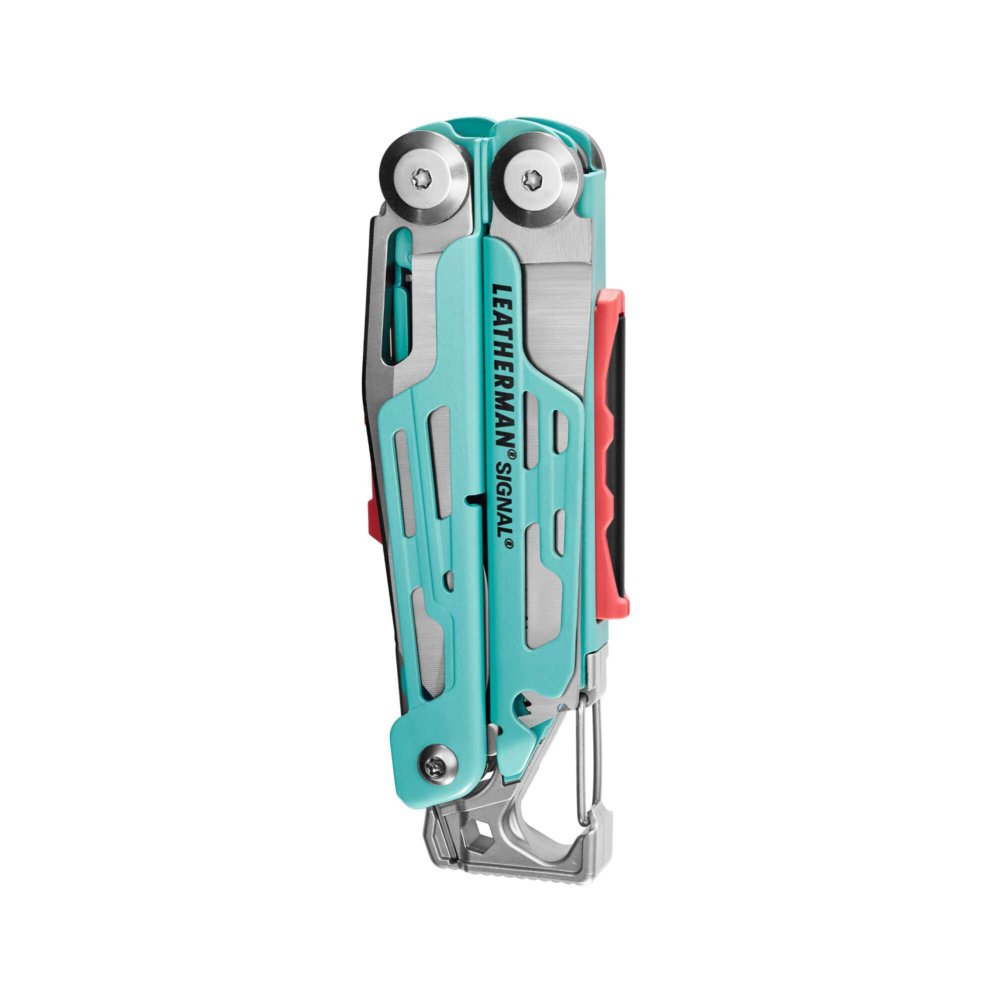 Leatherman Signal Aqua und Grau Multi-Tool-Zange mit schwarzer Nylonscheide