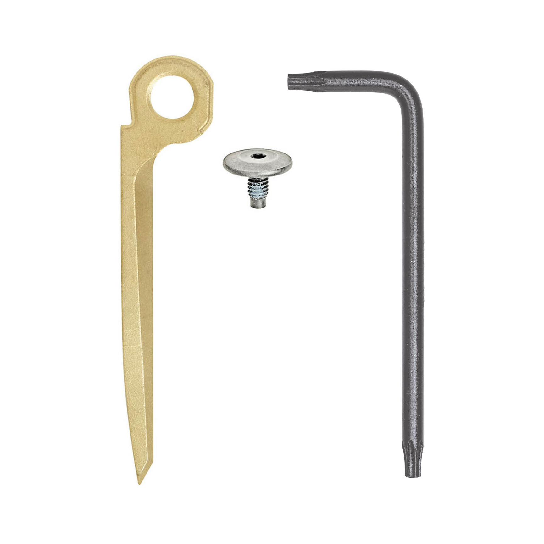 Rascador de carbonilla de bronce de repuesto