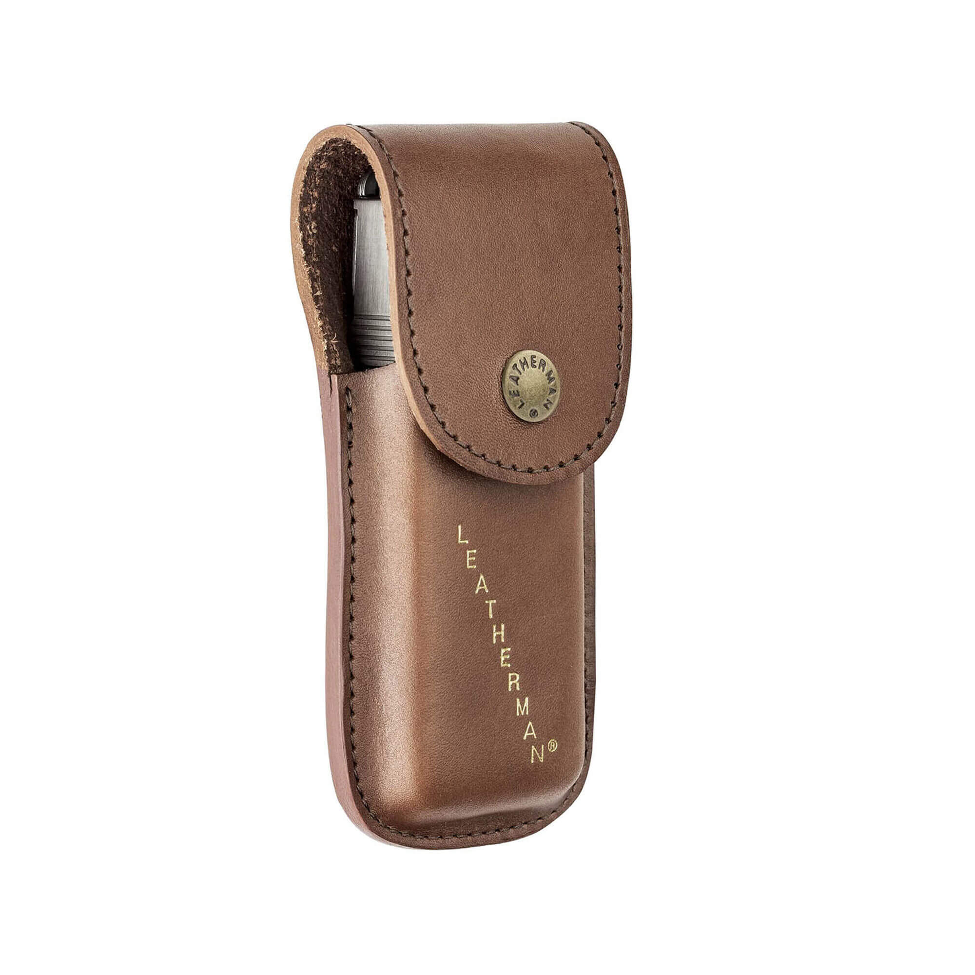 Funda Heritage de cuero marrón talla M