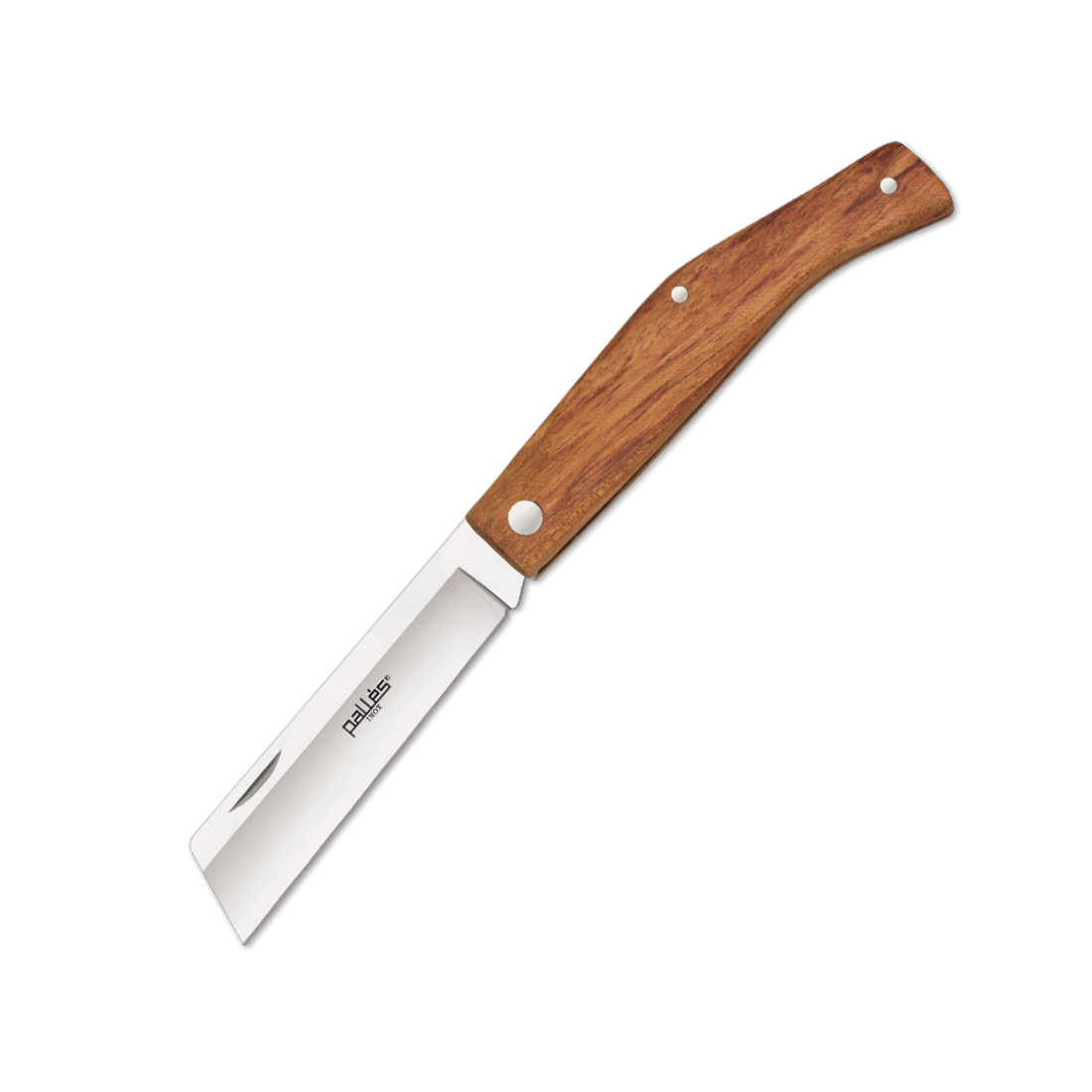 Pallés nº2 Taschenmesser mit geschliffener Spitze, Holzgriff und ...