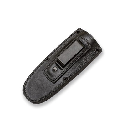 Joker Erizo TS2 con mango de micarta verde. Funda de cuero incluida.