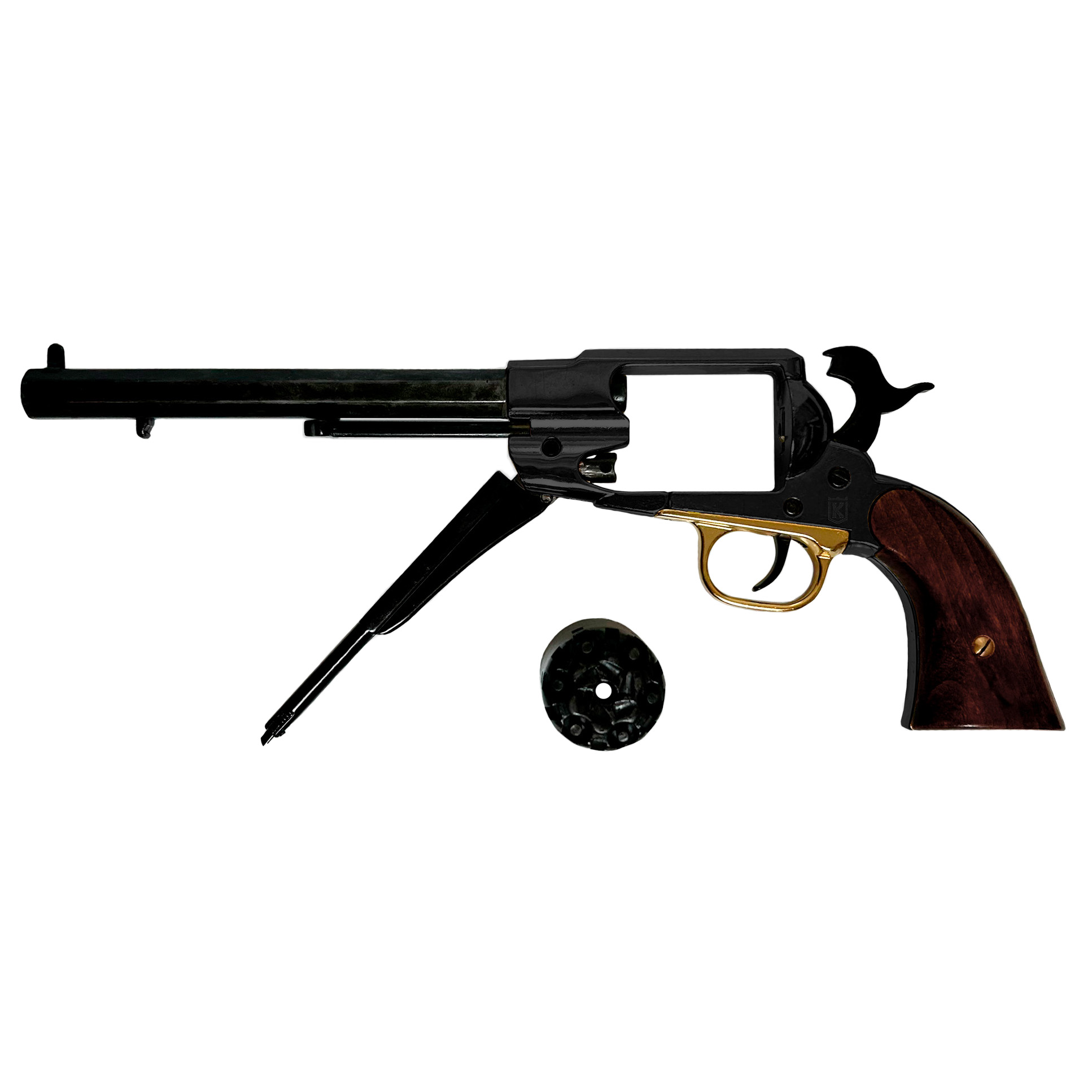 Replica revólver Remington 1858 Percusión Negro