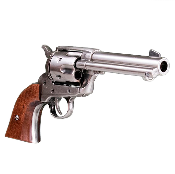 Réplica revolver Colt 45 Kolser FAST DRAW 4’75 de madera y niquel...