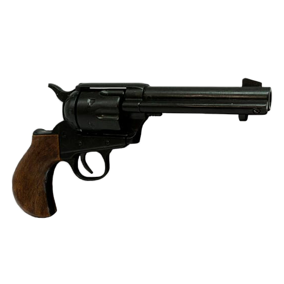 Réplica de revolver Thunderer Kolser con cacha imitación madera y...