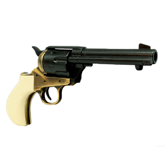 Réplica de revolver Thunderer Kolser con cacha marfil y cuerpo la...