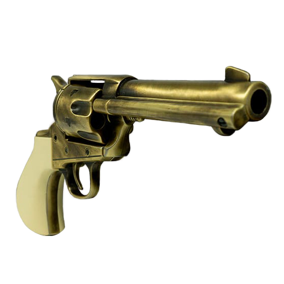 Réplica de revolver Thunderer Kolser con cacha marfil y cuerpo la...
