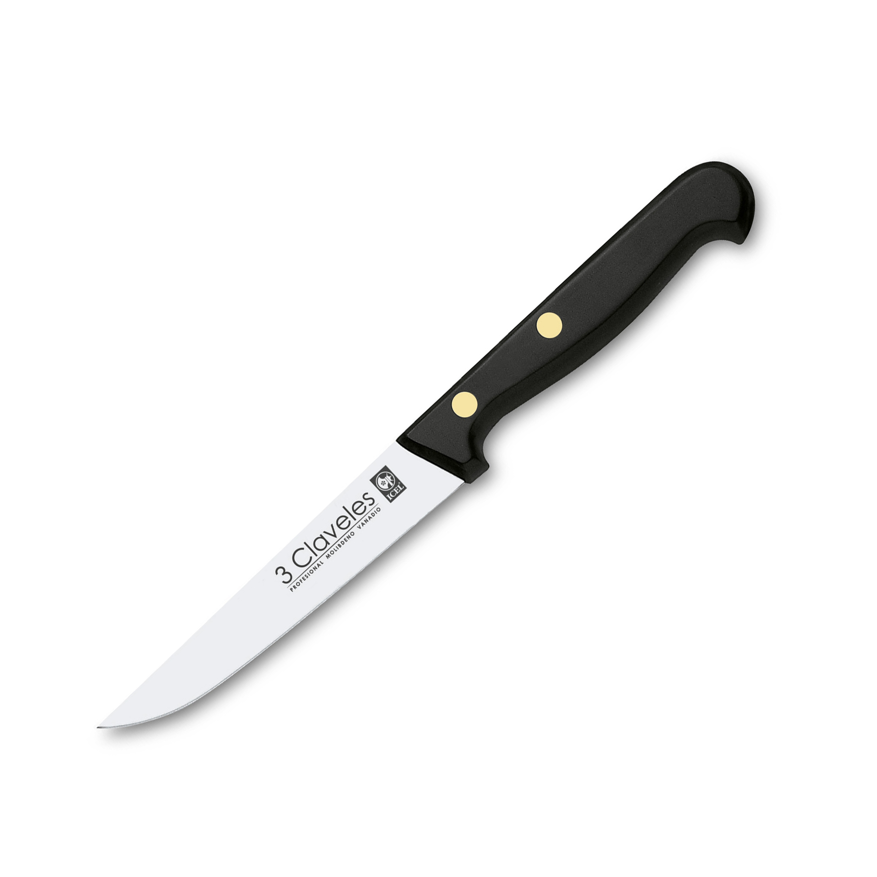 Cuchillo cocinero con hoja de 11 cm y mango pom 3 Claveles presen...