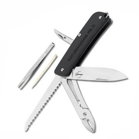 Navaja multiusos con siete herramientas