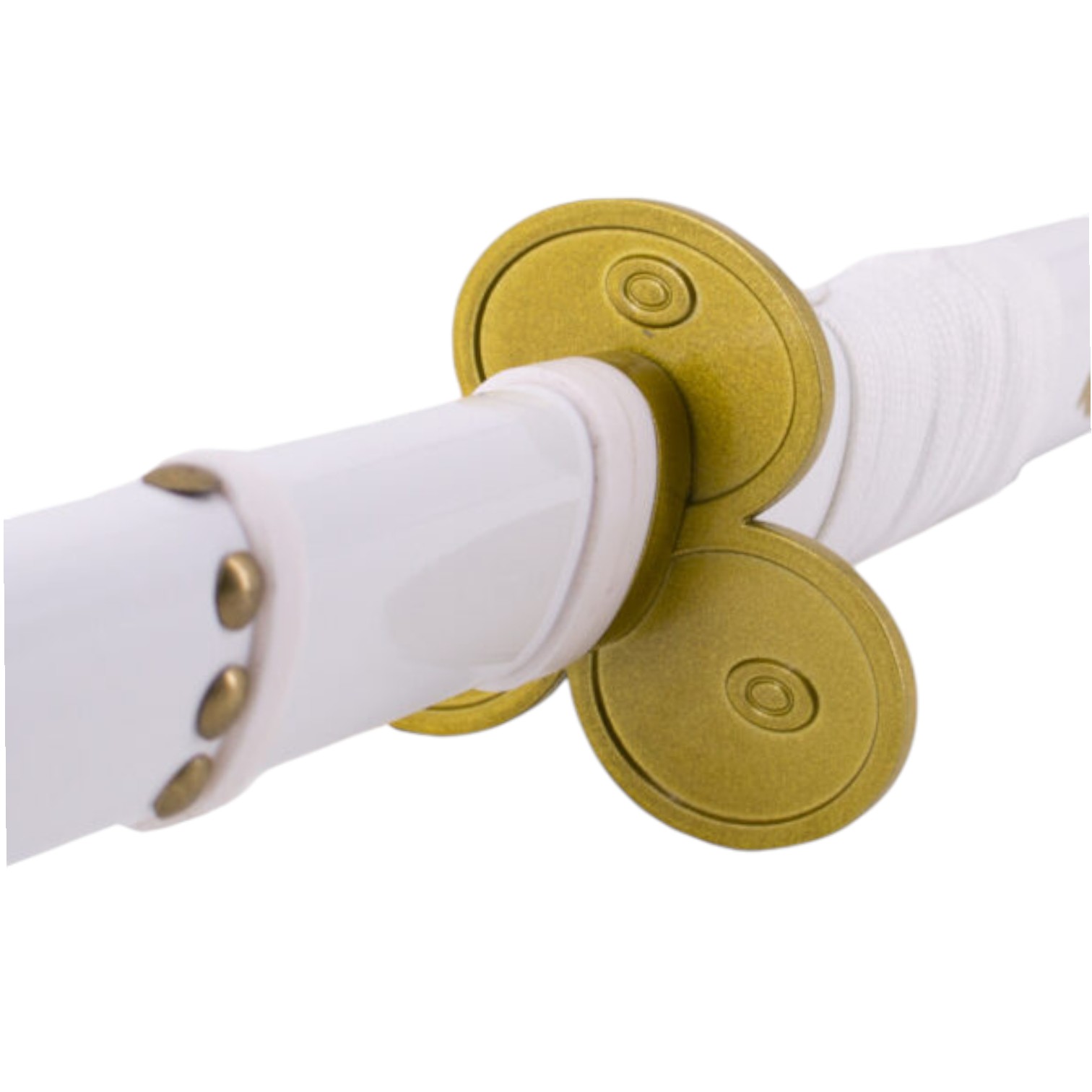 Katana Enma de Zoro en One Piece color blanco con detalles dorados