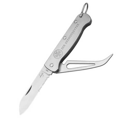 Navaja multiusos de acero inoxidable para rescates maritimos