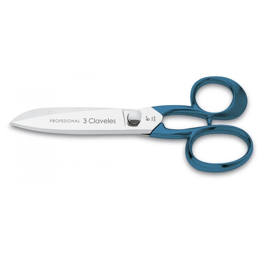 Tijera de cocina Profesional de 8" en acero inoxidable con mango ...