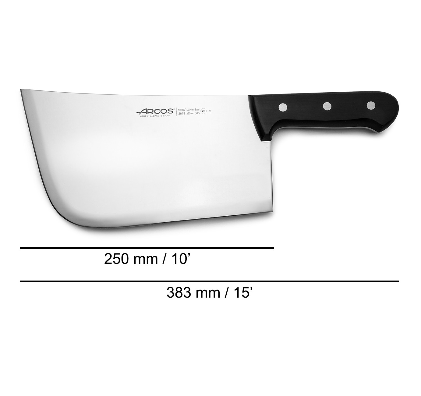 Hachuela Arcos Serie Universal con hoja de 25 cm