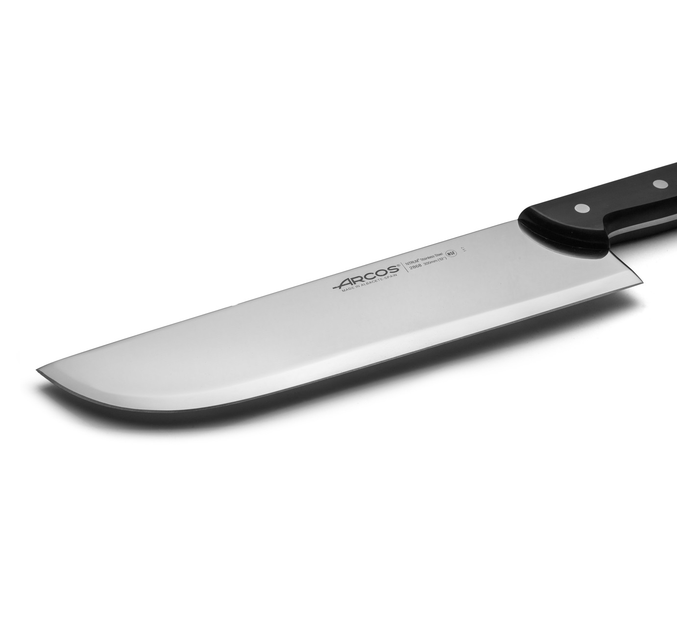 Arcos Universal-Fleischermesser mit 30 cm breiter Klinge und Polyoxymethylen-Griff