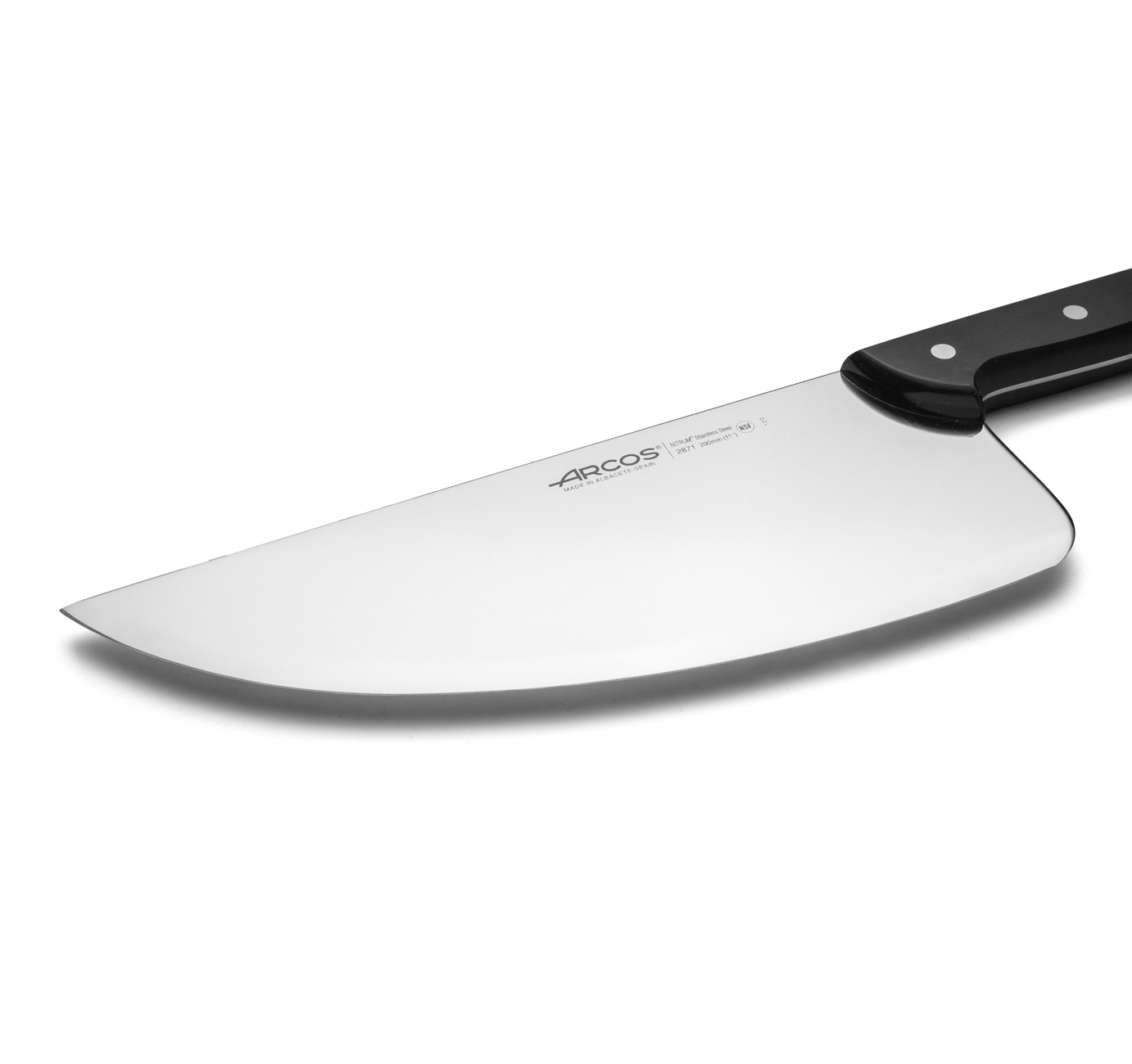 Cuchillo Pescadero Arcos Universal con hoja ancha de 29 cm y mango de Polioximetileno