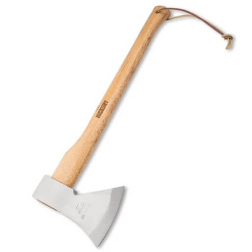 Hacha tactica de hoja de acero con acabado contra el oxido