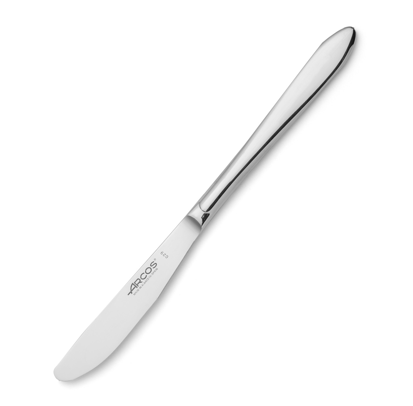 12 cuchillos de mesa Arcos serie Berlín acero inoxidable 220 mm